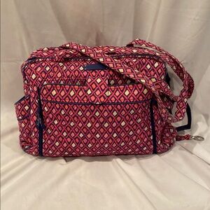 Vera Bradley Pink and Blue Baby Bag Collection